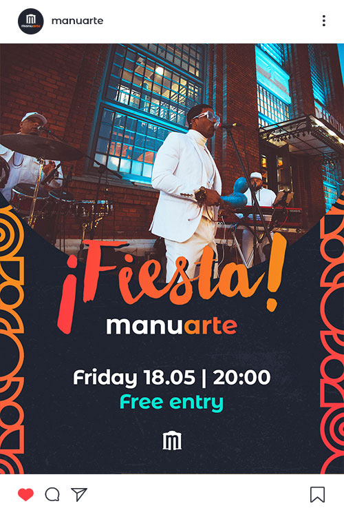 Insta post of Fiesta Manuarte